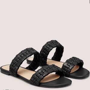 Stuart Weitzman Black Slide